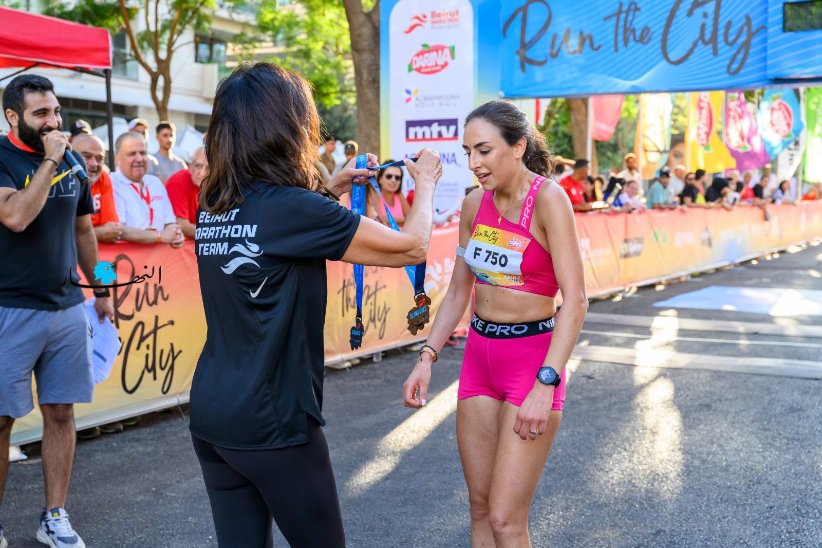 بالصور- بيروت تنبض بسباق الماراثون 10 كيلومتر 